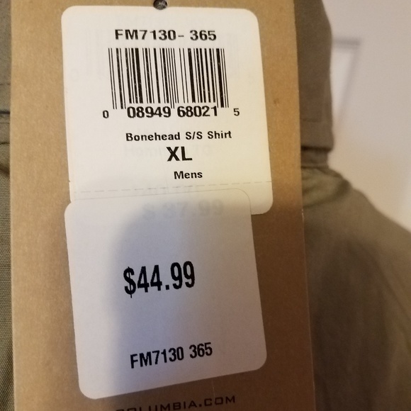 Men's Columbia PFG Fishing Shirt - Picture 5 of 6